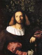 Palma Vecchio Portrait of a Poet oil painting
